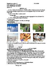 Đề kiểm tra 1 tiết số 1 môn Tiếng Anh Lớp 6 - Năm học 2015-2016 (Có đáp án)